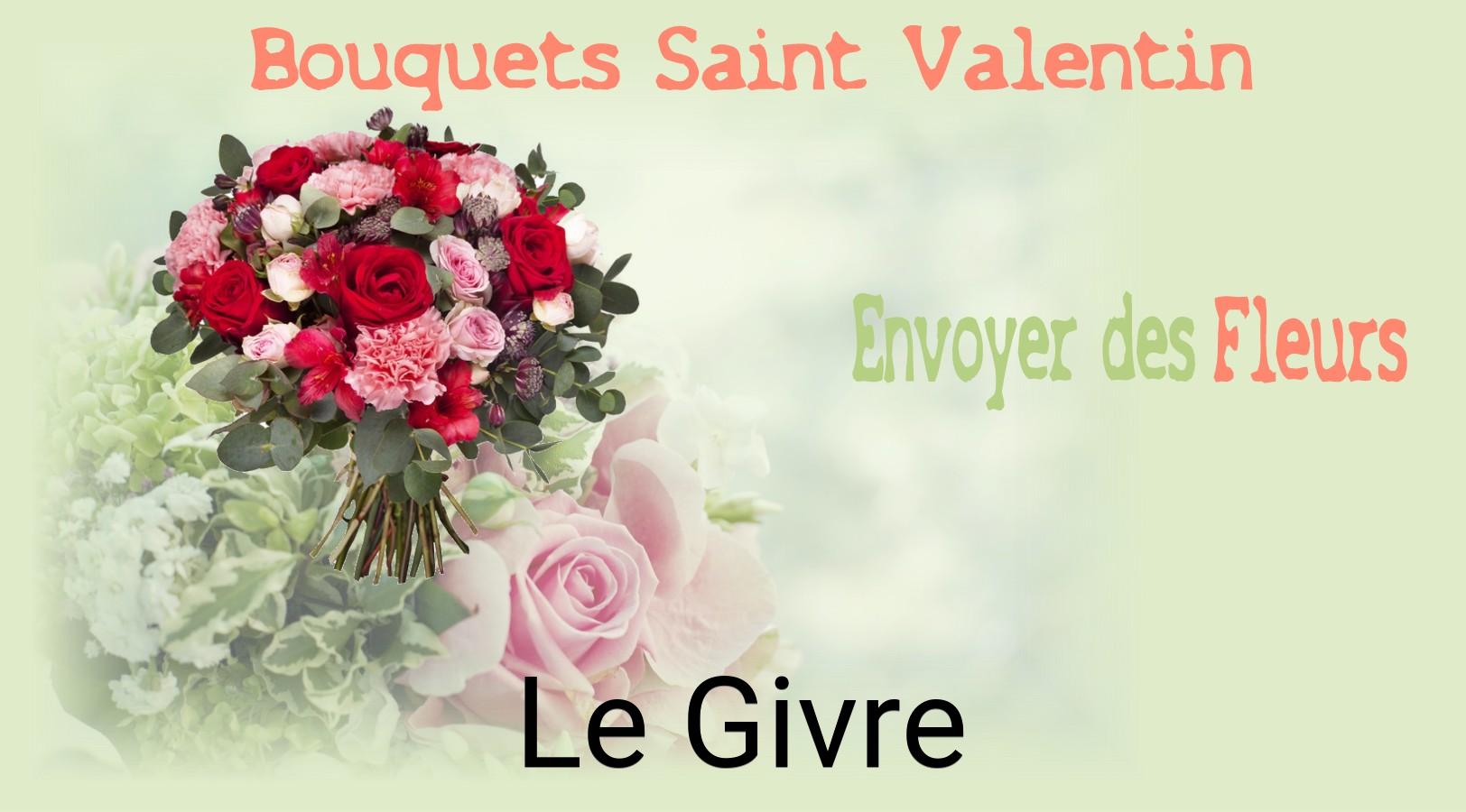 Roses de Saint-Valentin livrées à Le Givre